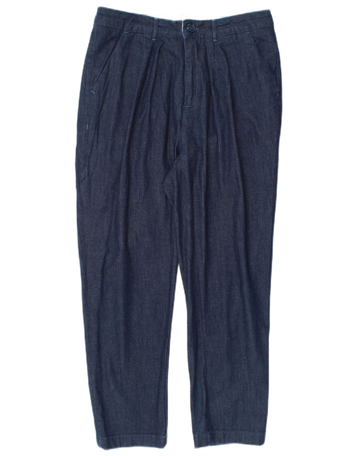 Rifle Γυναικείο Παντελόνι Cropped W28 L24 Navy Blue