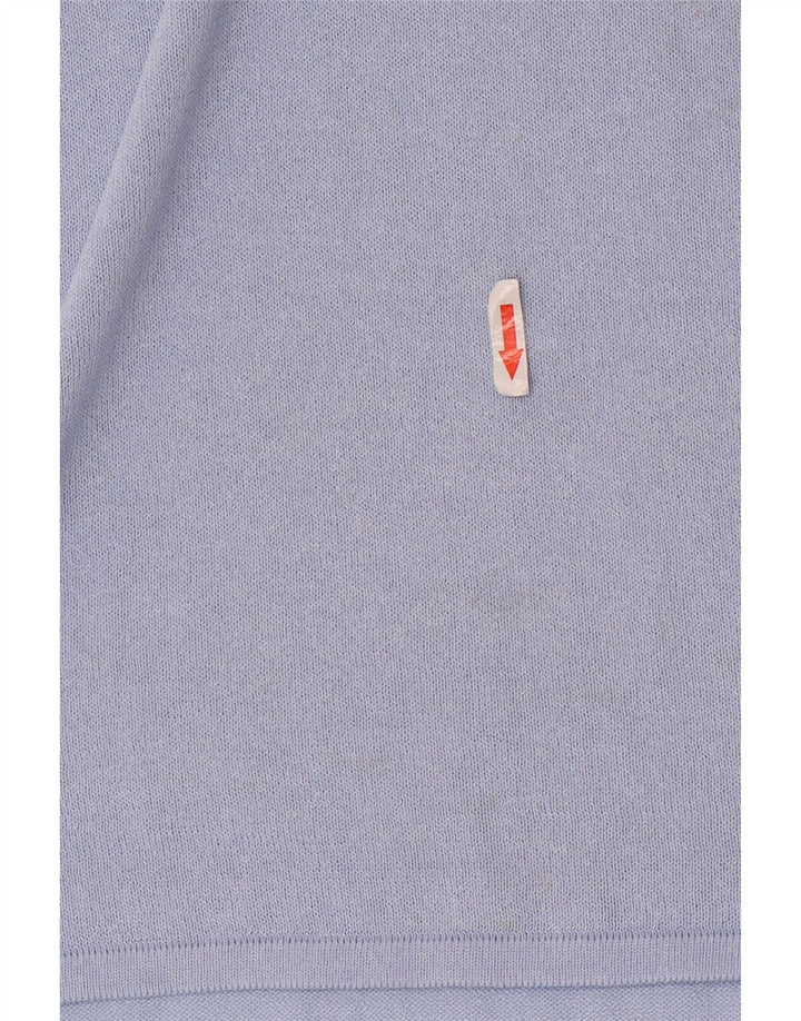 Marks & Spencer Γυναικείο τοπ μακρυμάνικο UK 8 Small Blue Viscose