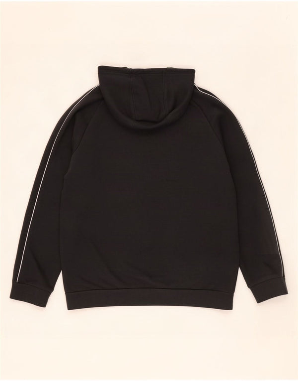 Adidas Ανδρικό Hoodie Jumper Μεγάλο Μαύρο Βαμβακερό