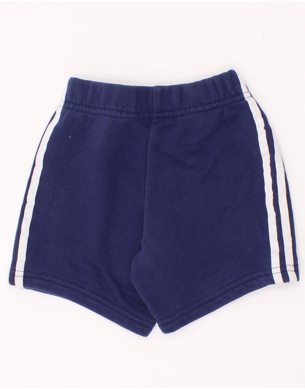 Αθλητικό σορτς Adidas Baby Boys 9-12 μηνών Navy Blue Cotton