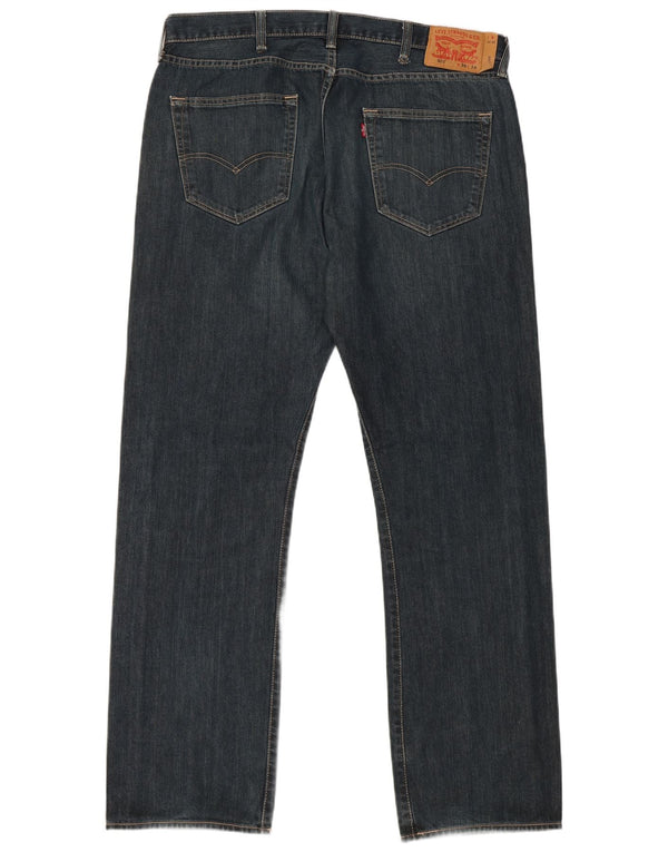 LEVI'S Ανδρικό τζιν 501 ίσιο W38 L34 Μπλε βαμβακερό