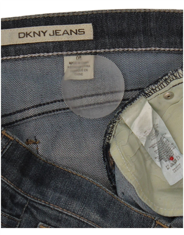 Dkny Γυναικείο τζιν σορτς βερμούδα US 8 Medium W32 Navy Blue βαμβακερό