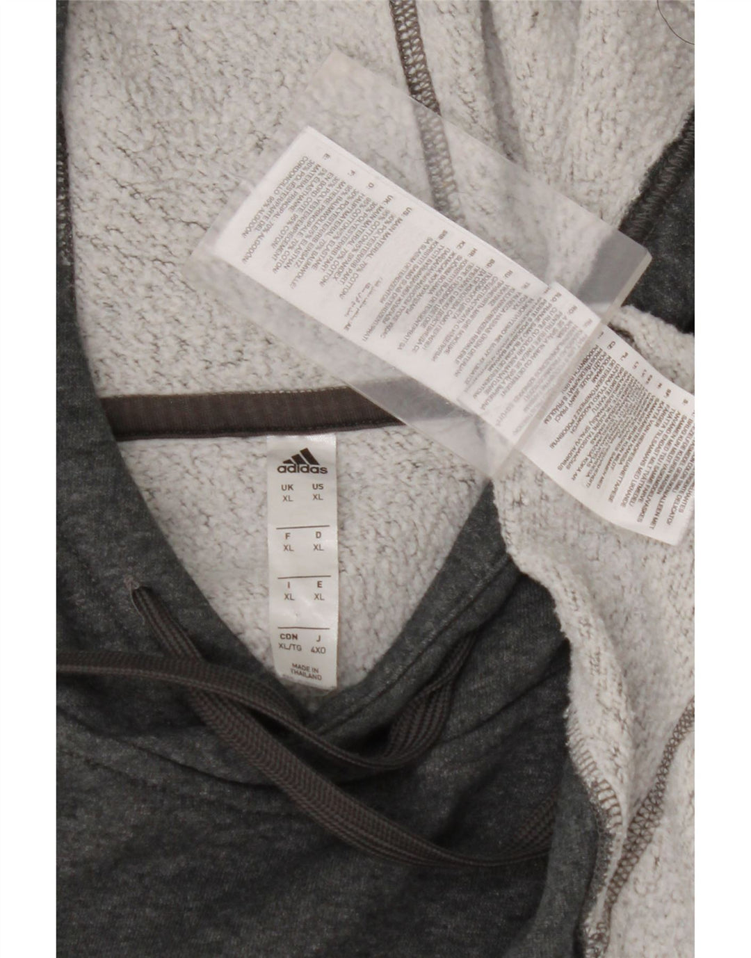 Ανδρικό φούτερ ADIDAS Jumper XL Γκρι βαμβακερό