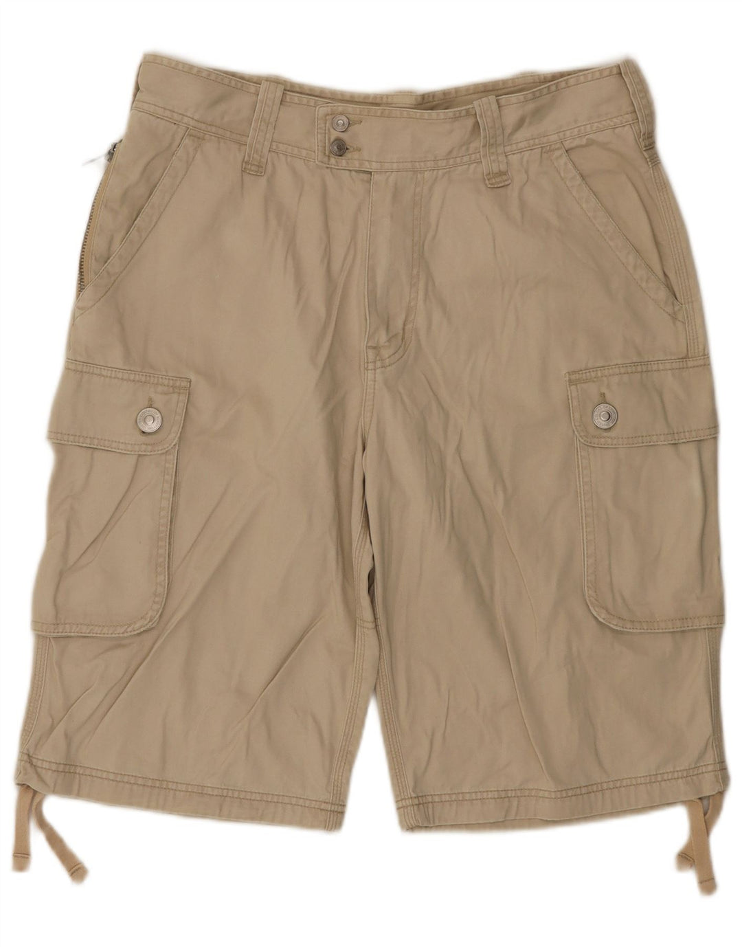 Ανδρικό σορτς Benetton Cargo IT 48 Medium W36 Beige Βαμβακερό
