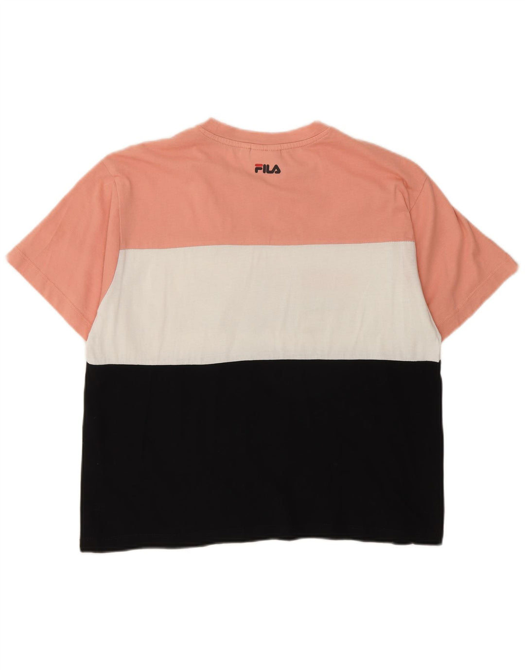 Γυναικείο γραφικό μπλουζάκι Fila Top UK 14 μεσαίο πολύχρωμο μπλοκ