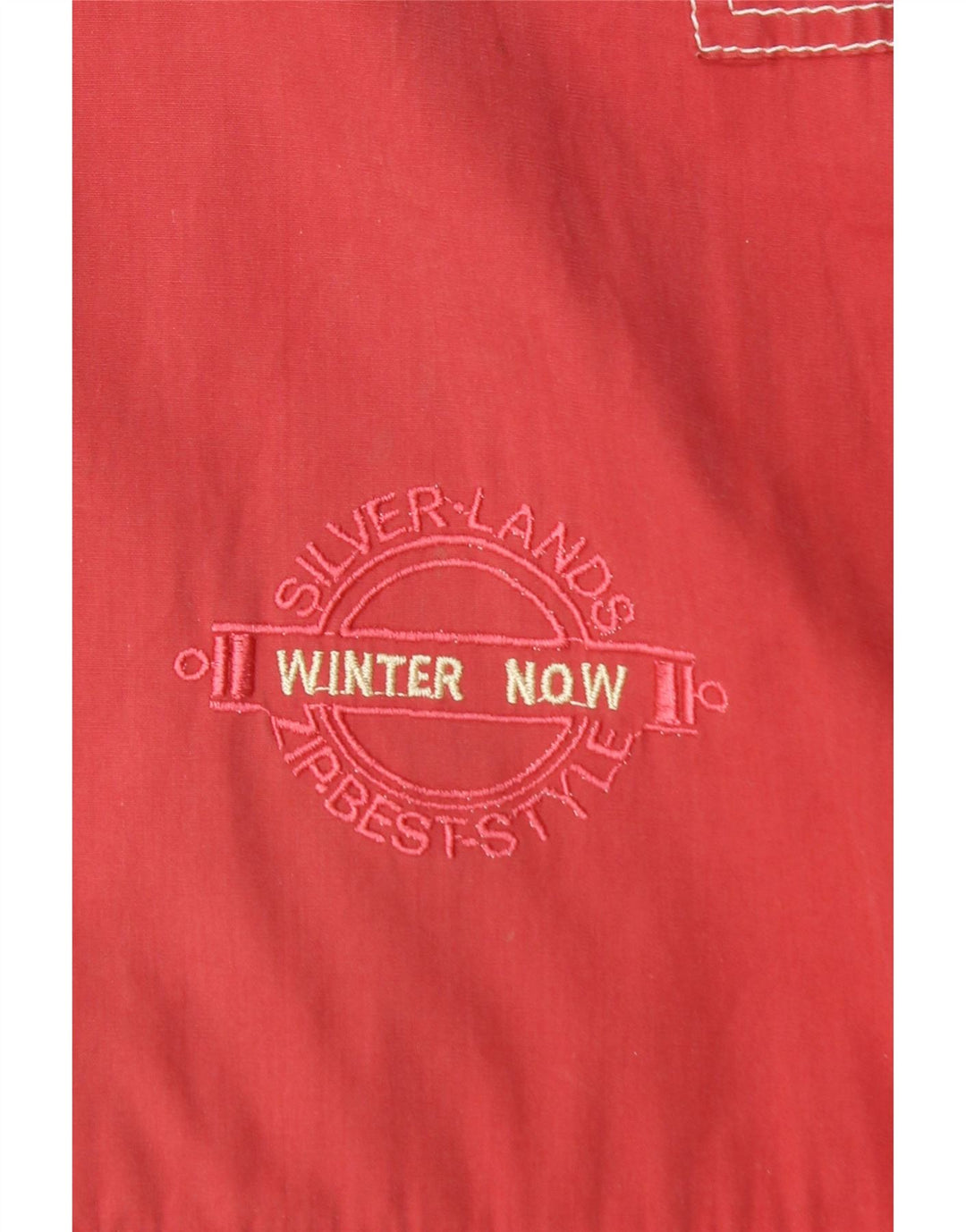 Vintage Ανδρικό Μπουφάν Windbreaker UK 42 XL Κόκκινο