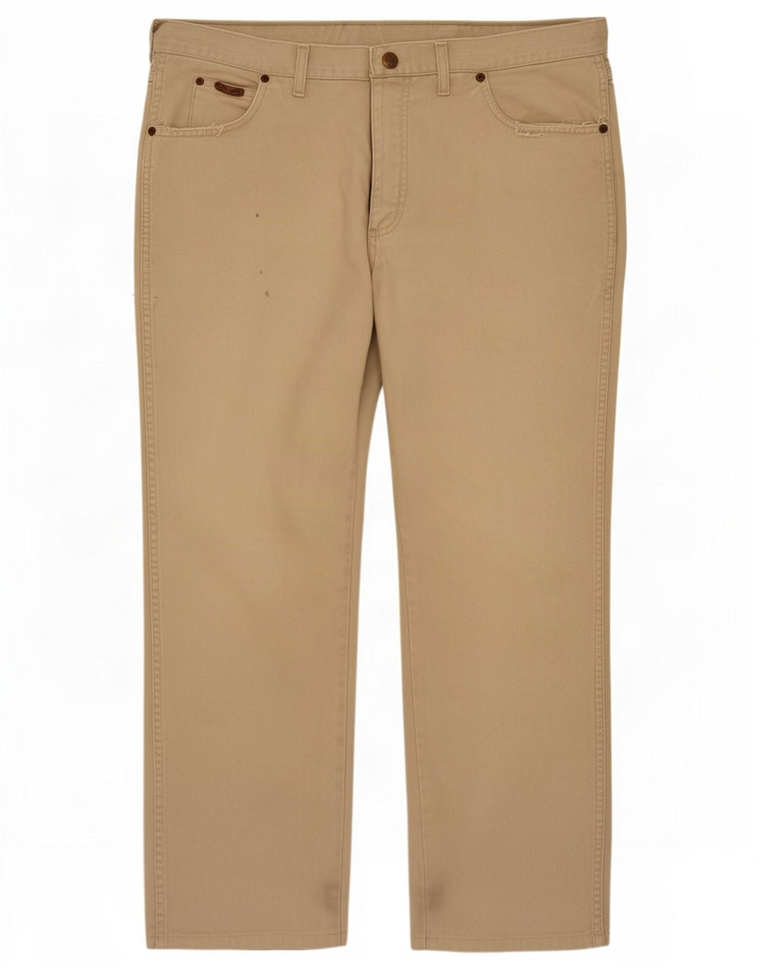 Ανδρικό τζιν ίσιο Wrangler W36 L29 Μπεζ