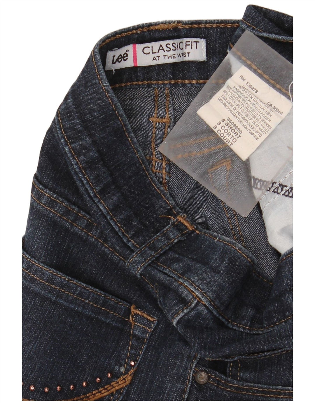 Γυναικείο ψηλόμεσο τζιν LEE US 8 Medium W28 L30 Navy Blue