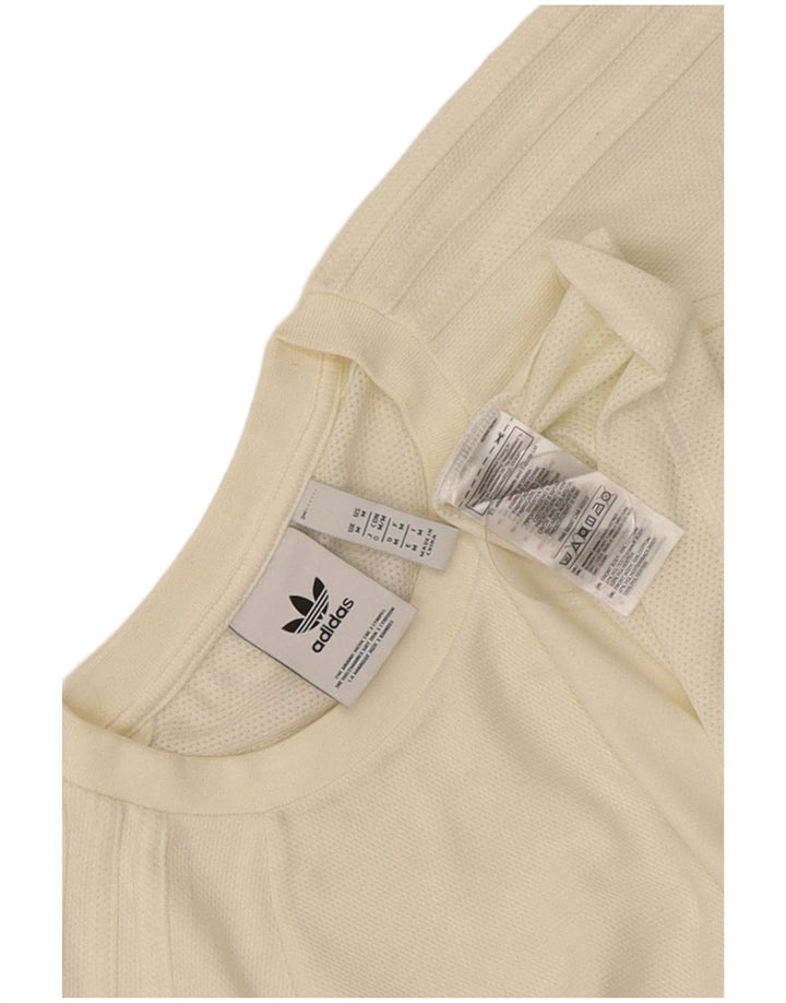 Ανδρικό T-Shirt Adidas Top Βαμβακερό μεσαίο σε λευκό