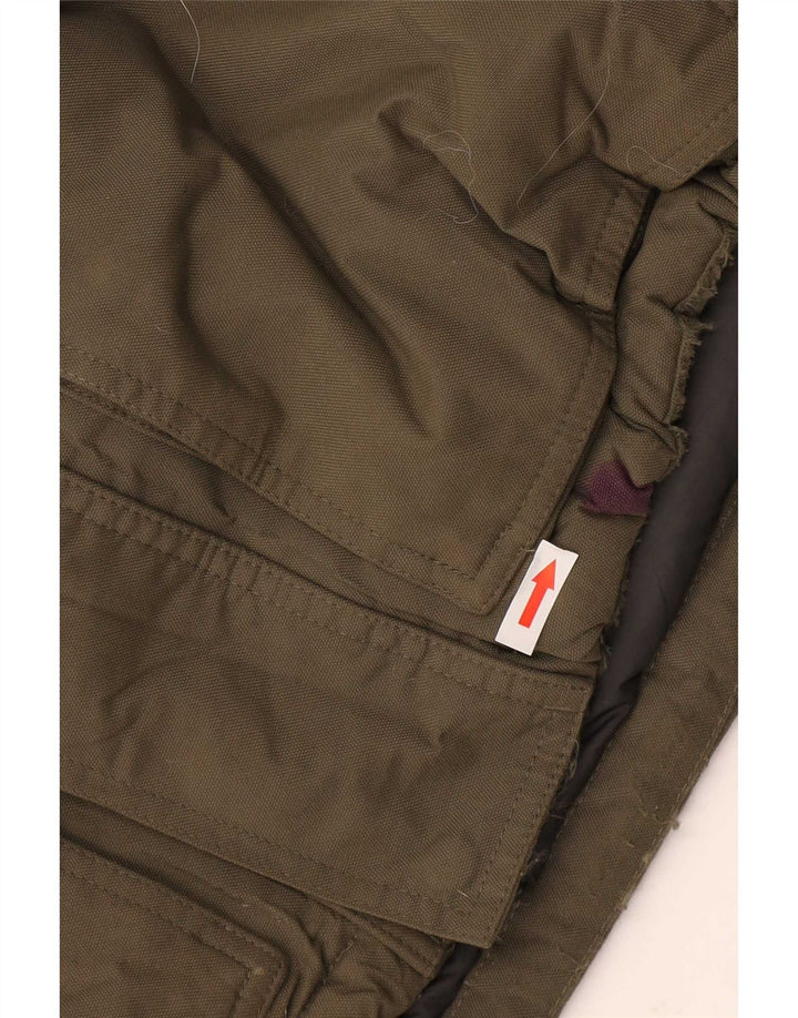 The North Face Ανδρικό μπουφάν με κουκούλα με επένδυση UK 38 Medium Khaki Nylon