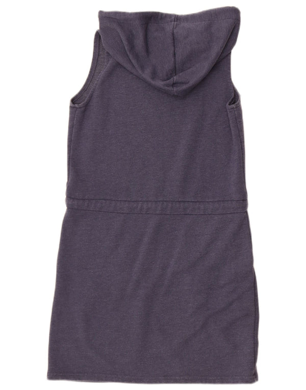 Γυναικείο αμάνικο φόρεμα με κουκούλα Superdry UK 10 Small Navy Blue