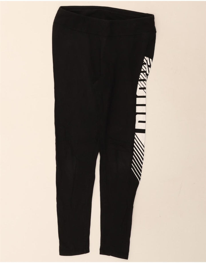 Γυναικεία γραφικά κολάν Puma UK 12 Medium Black