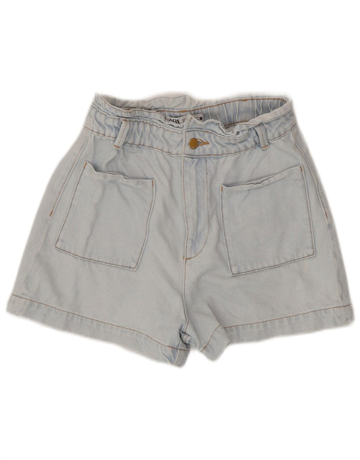 Zara Γυναικείο Τζιν Σορτς EU 38 Small W28 Μπλε