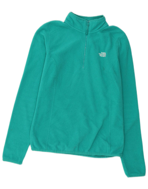 The North Face Γυναικείο Polartec με φερμουάρ Fleece Jumper UK 10 Small Turquoise