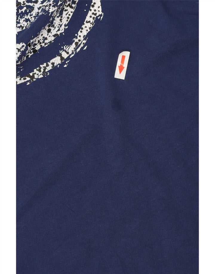Colmar Ανδρικό T-Shirt με κανονική εφαρμογή γραφικό, μεσαίο μπλε