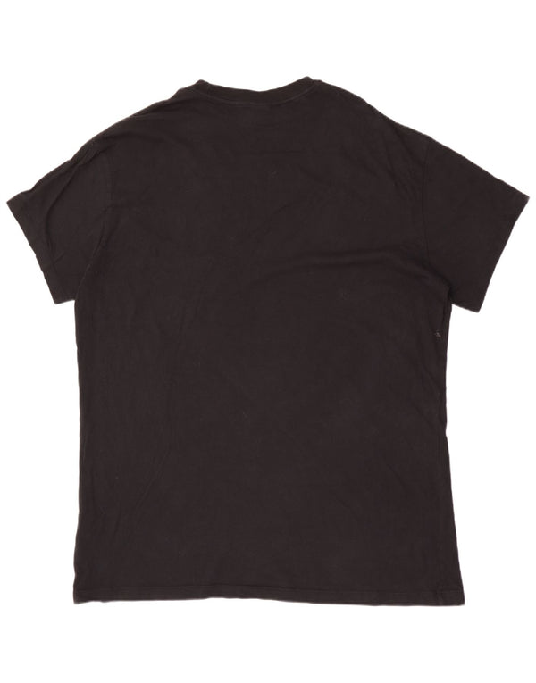 Ανδρικό γραφικό μπλουζάκι Nike Loose Fit 2XL μαύρο βαμβακερό