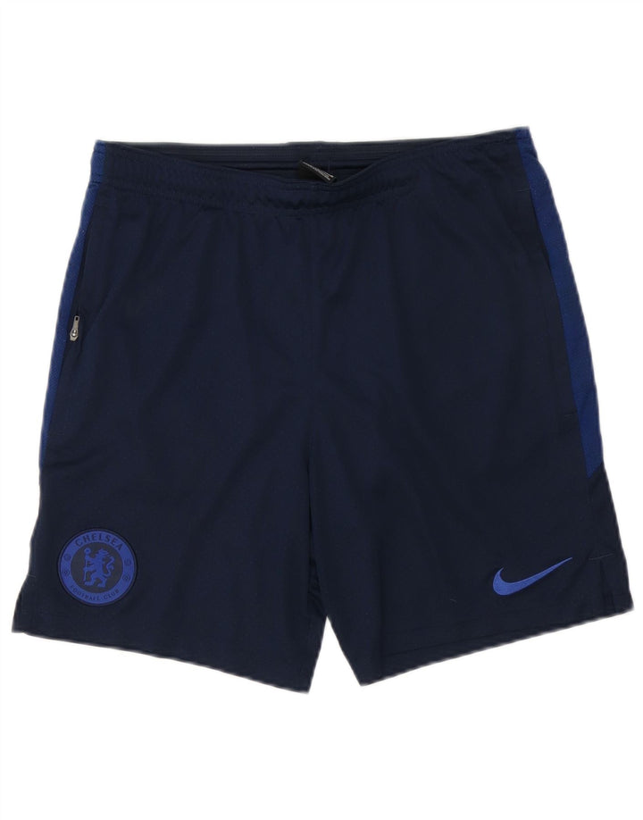 Ανδρικά σορτς Nike Chelsea FC με μεσαίο μπλε ναυτικό πολυεστέρα