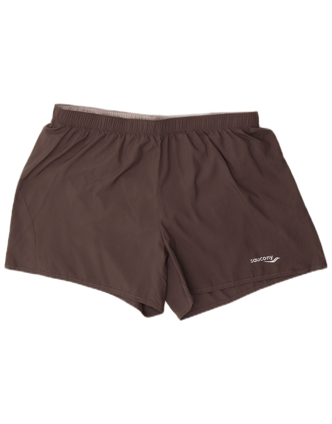 Ανδρικό αθλητικό σορτς Saucony XL Γκρι Πολυεστέρας