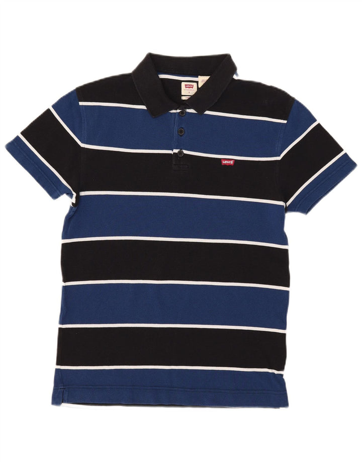 Ανδρικό πουκάμισο πόλο Levi's Standard Fit Μικρό Μπλε Ριγέ