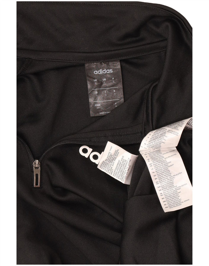 Ανδρική φόρμα πουλόβερ με φερμουάρ Climalite Adidas Top Small Black Polyester