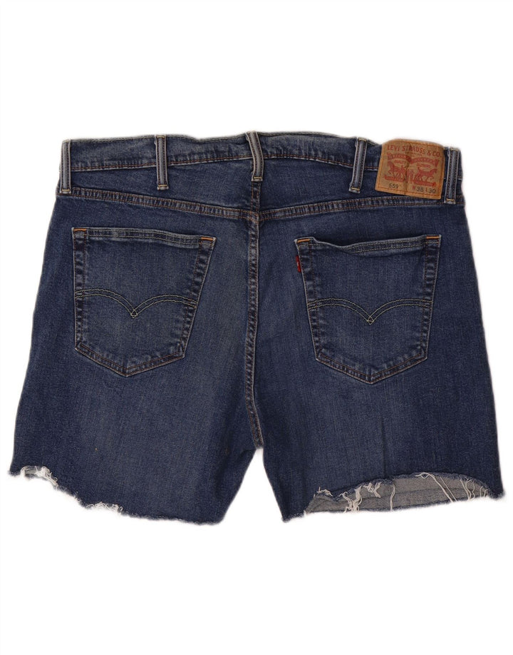 Ανδρικό σορτς LEVI'S 559 τζιν W38 XL Μπλε βαμβακερό