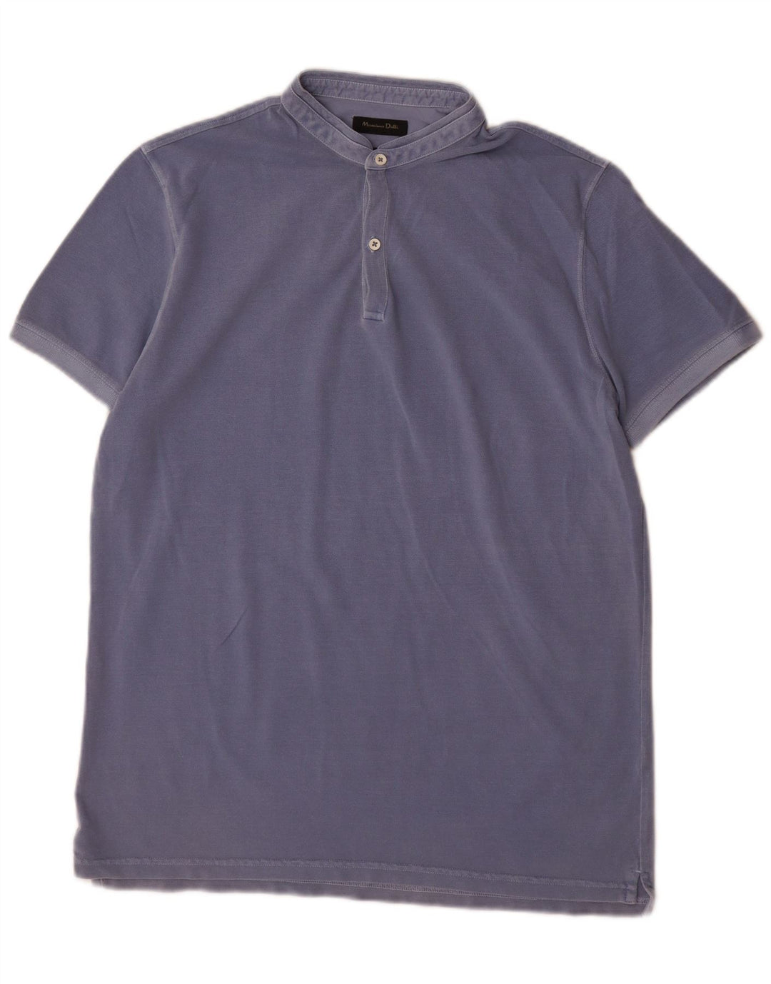 Massimo Dutti Ανδρικό πουκάμισο Polo Casual Fit μεγάλο μπλε