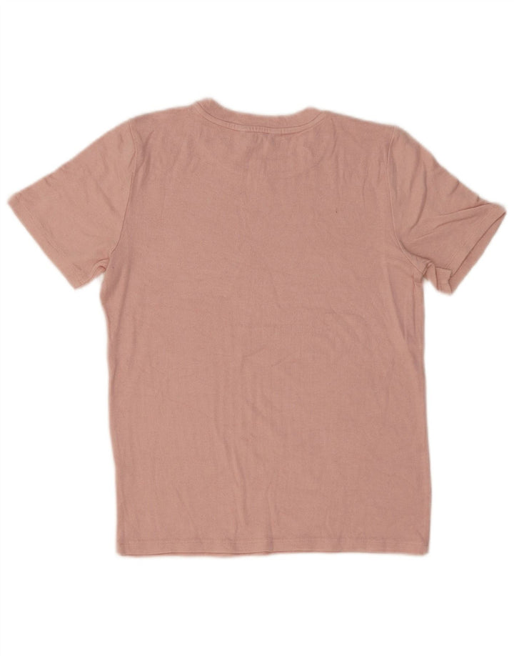 Marks & Spencer Γυναικείο T-Shirt Top UK 12 Medium Pink