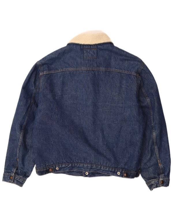 Roy Rogers Ανδρικό τζιν Sherpa Jacket UK 40 Large Blue