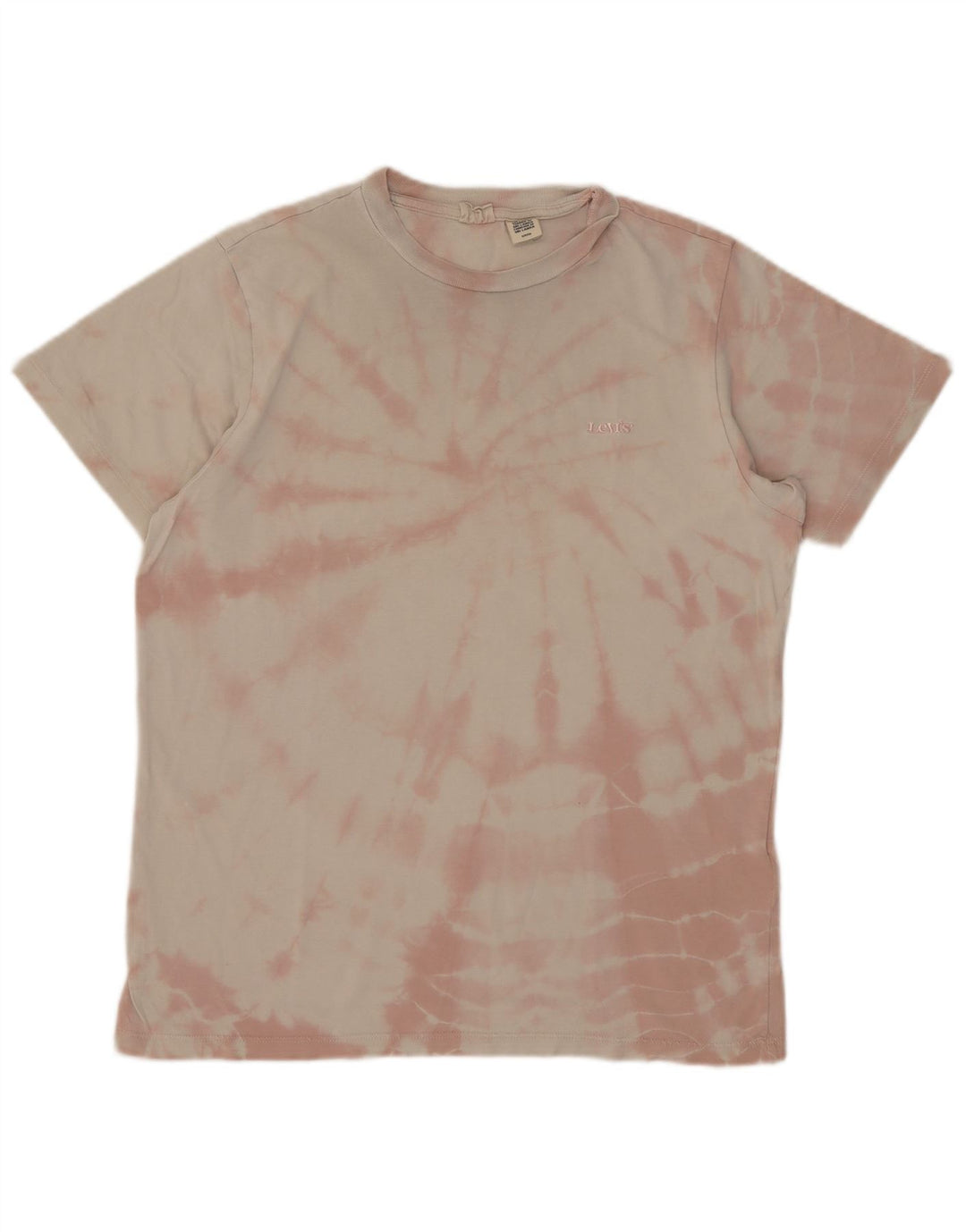 Ανδρικό T-Shirt Levi's Top Small Pink Tie Dye Cotton