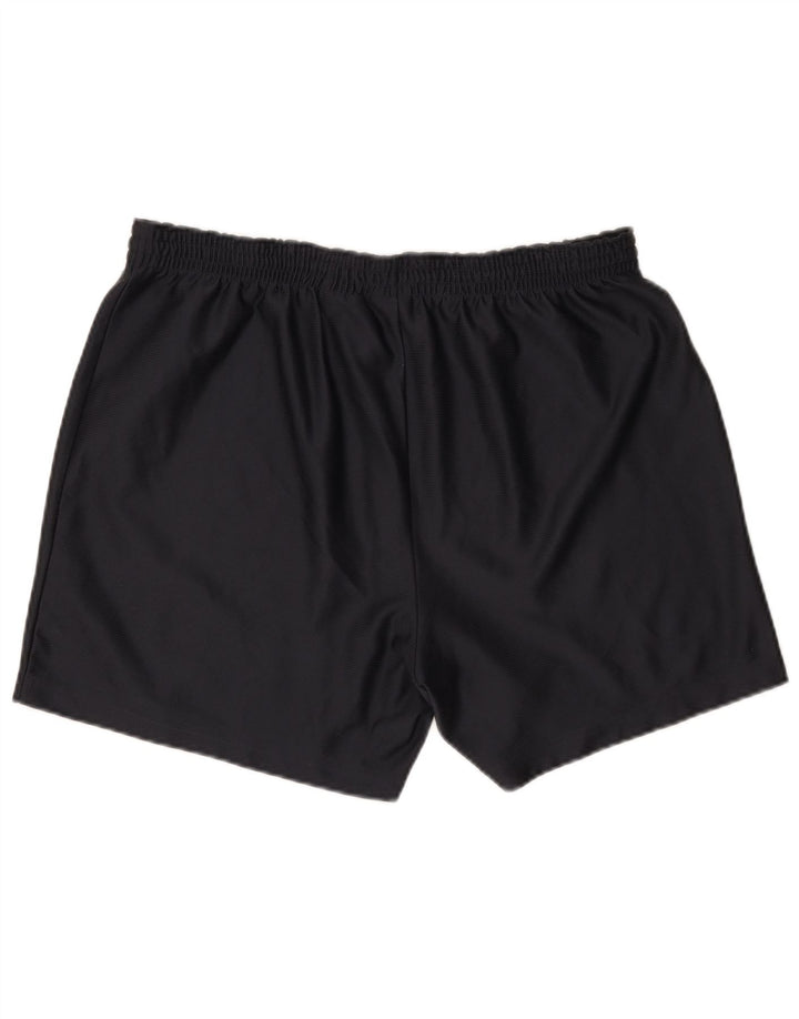 NIKE Mens Sport Shorts Large  Navy Blue Polyester