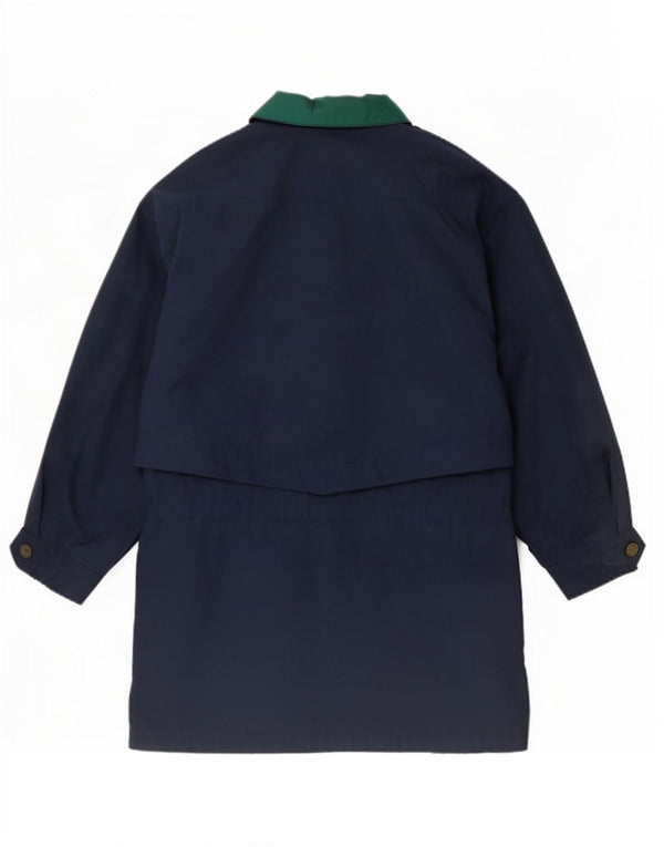 St. Bernard Γυναικείο αδιάβροχο μεγάλου μεγέθους UK 10 Small Navy Blue Polyester