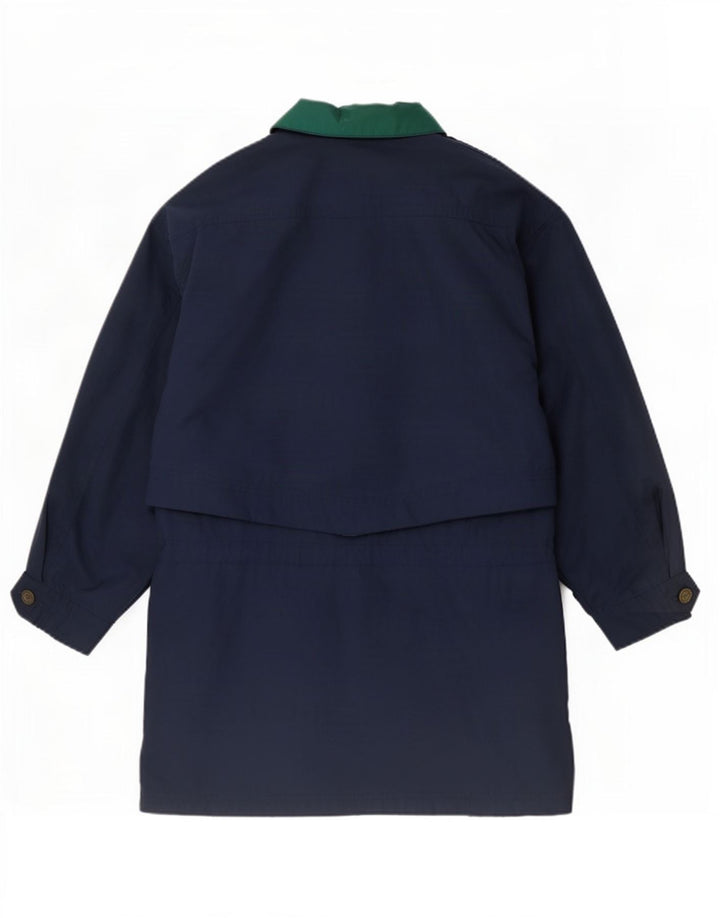 St. Bernard Γυναικείο αδιάβροχο μεγάλου μεγέθους UK 10 Small Navy Blue Polyester