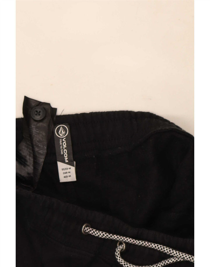 Ανδρική φόρμα Volcom Παντελόνι Joggers Μεσαίο μαύρο βαμβακερό