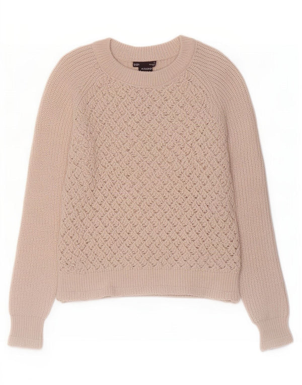 Marks & Spencer Γυναικείο πουλόβερ με λαιμόκαυστο UK 14 Medium Off White