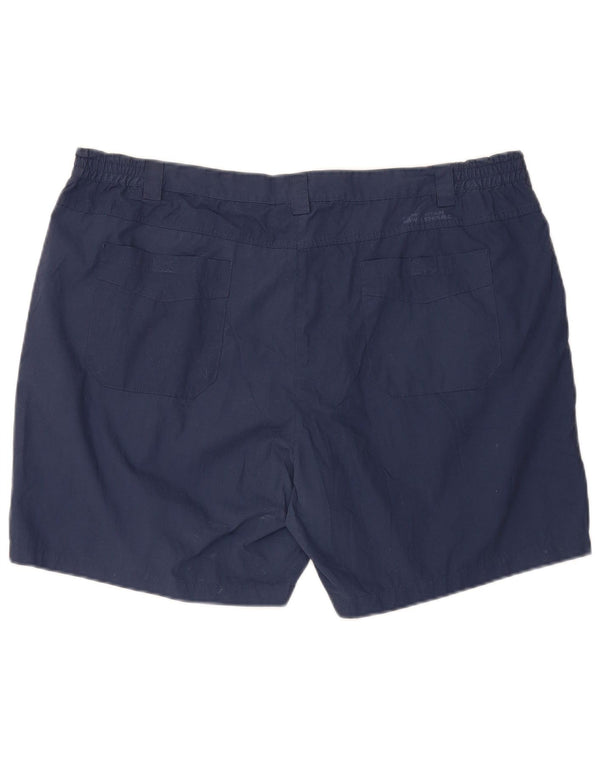 Mountain Warehouse Γυναικείο Ψηλόμεσο Casual Σορτς W44 3XL Navy Blue