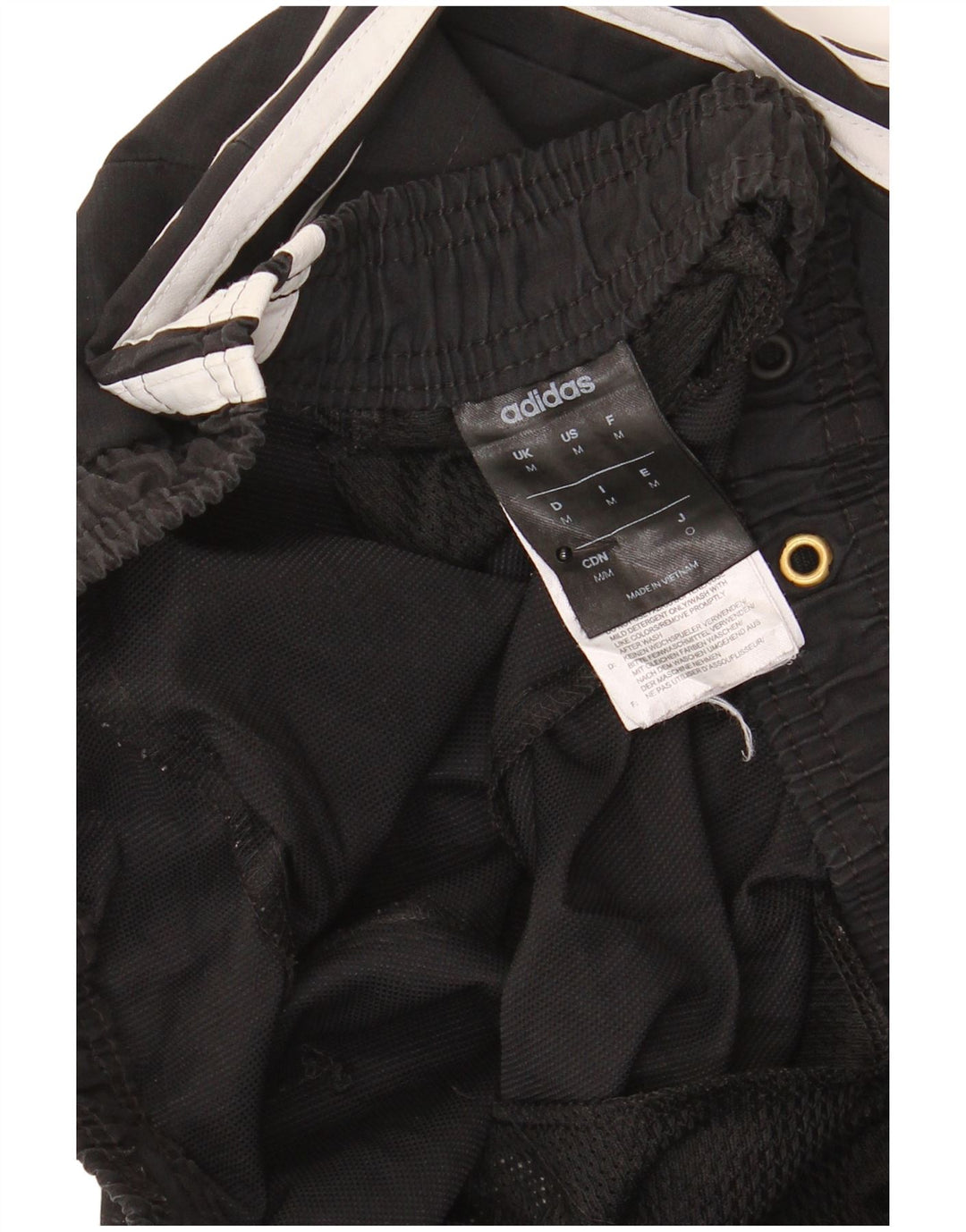 Ανδρική φόρμα Adidas Παντελόνι Joggers Μεσαίο Μαύρο Πολυεστέρα