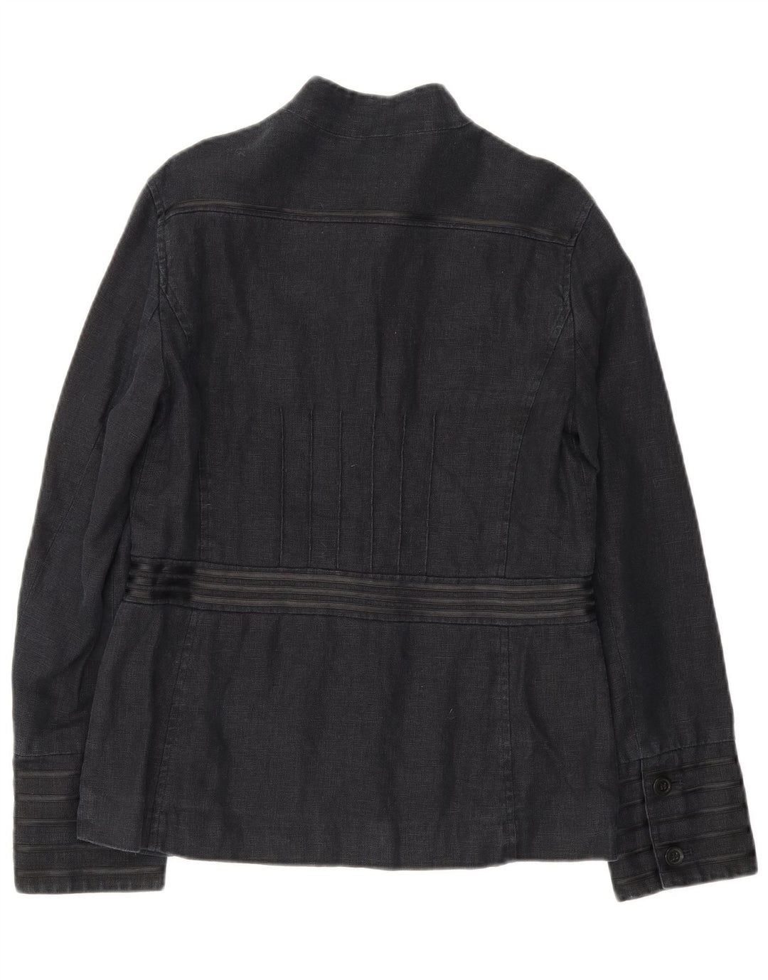 Laura Ashley Γυναικείο Military 6 Button Jacket UK 12 Medium Navy Blue