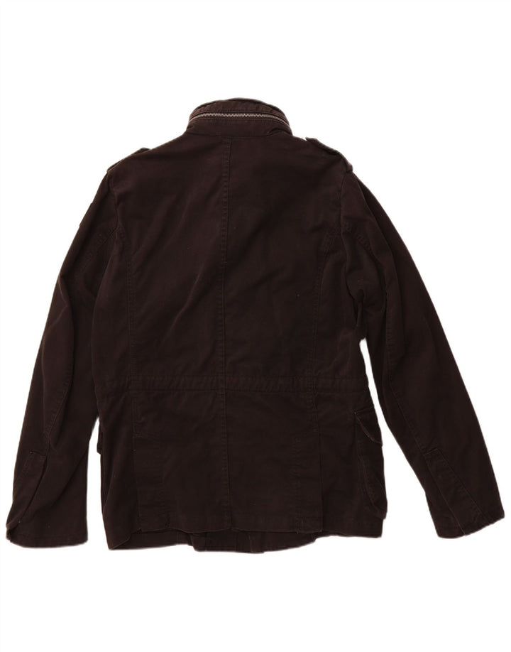 Diesel Ανδρικό Στρατιωτικό Μπουφάν UK 40 μεγάλο μαύρο βαμβακερό