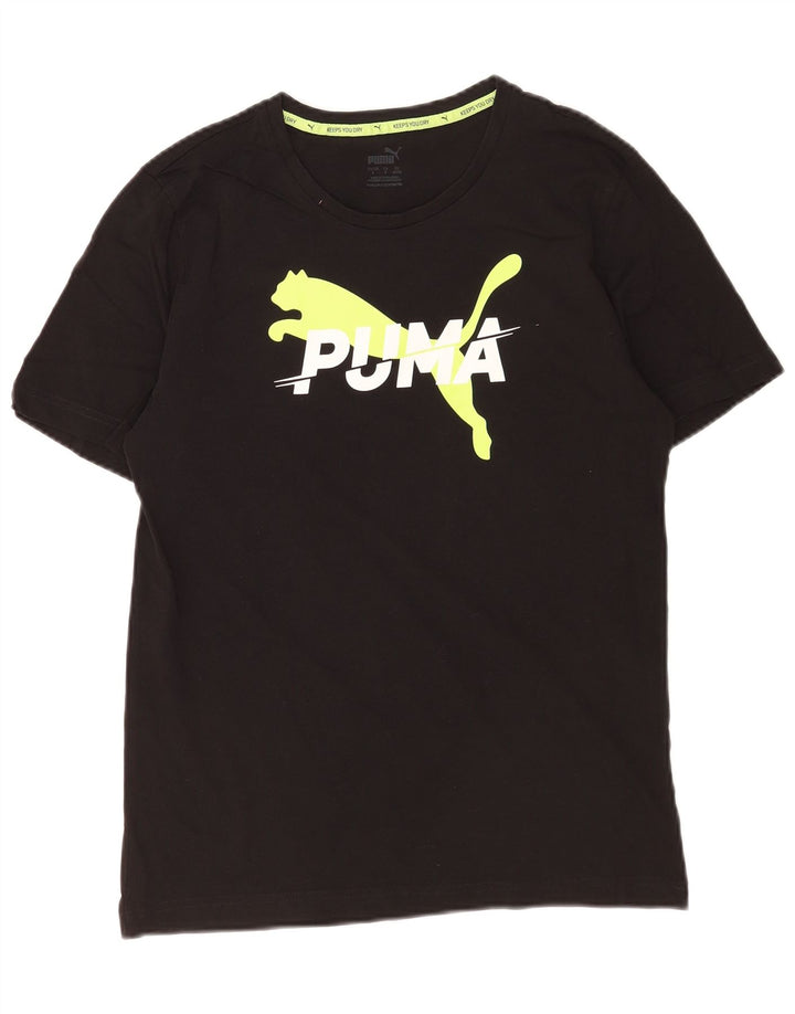 Ανδρικό γραφικό T-Shirt Puma Top Small Black