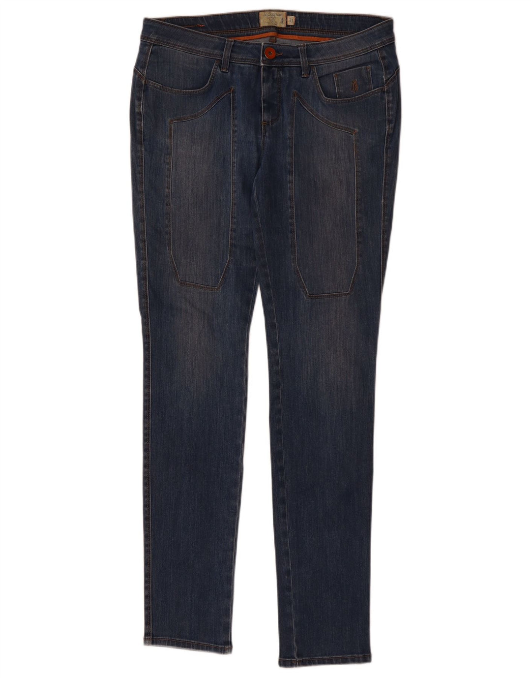 Jeckerson Γυναικείο Skinny Jeans W31 L32 Blue