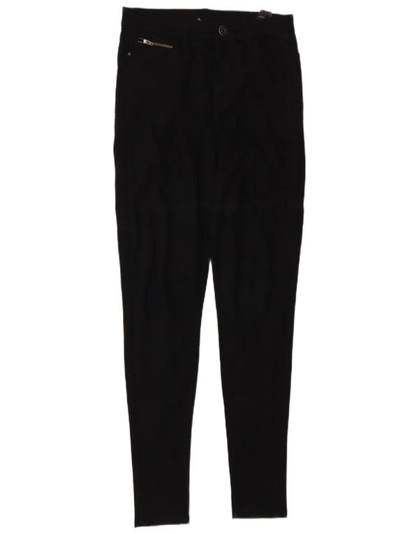Marks & Spencer Γυναικεία Skinny Jeans UK 10 Small W28 L30 μαύρο βαμβακερό
