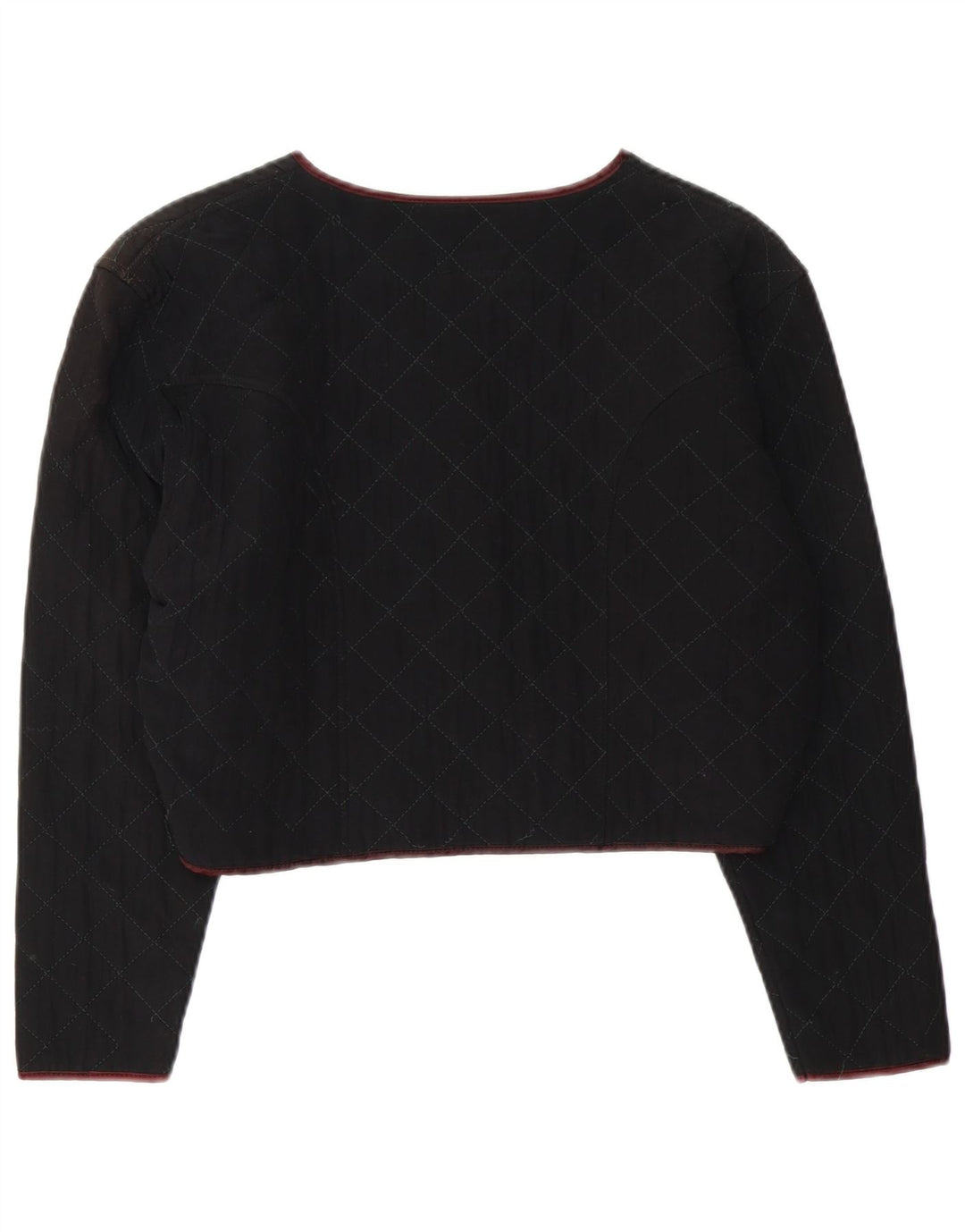 Pinko Γυναικείο Καπιτονέ μπουφάν Bolero UK 14 μεσαία μαύρη βισκόζη