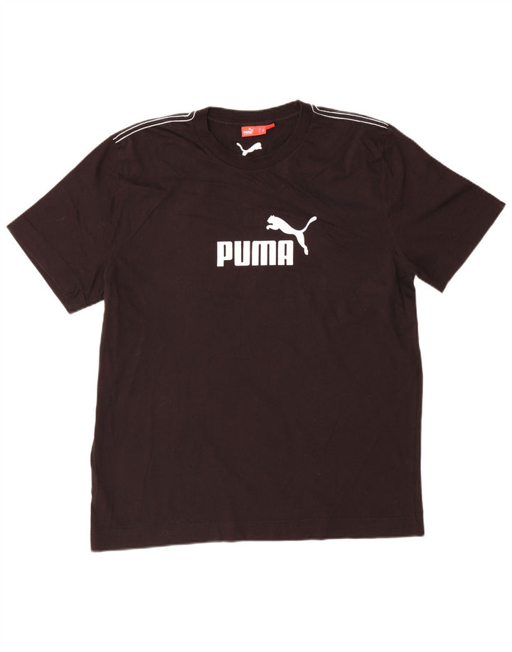 Ανδρικό γραφικό T-Shirt Puma Top Large Μαύρο