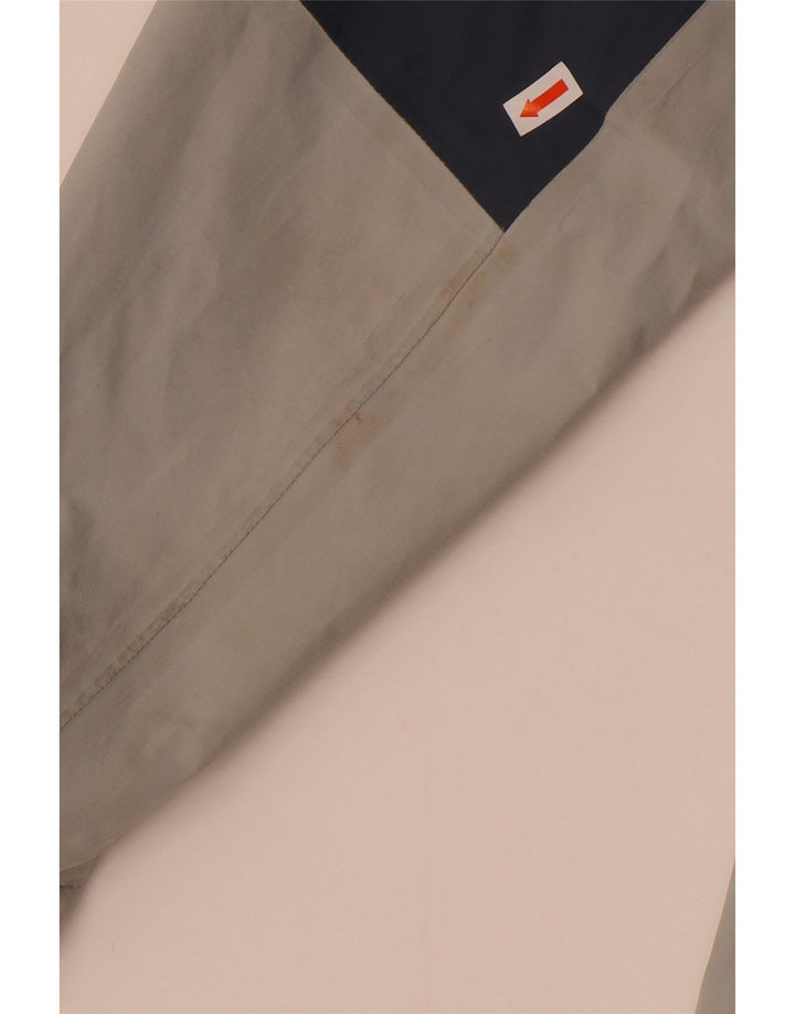 Το ανδρικό μπουφάν βροχής North Face UK 38 Medium Blue Colorblock Nylon