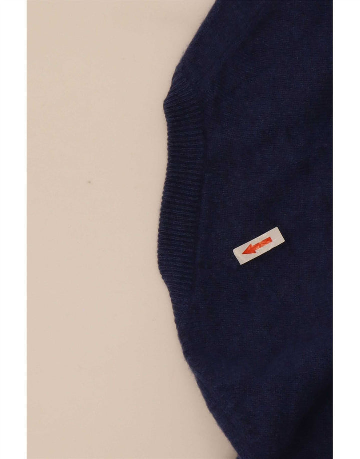 Ανδρικό πουλόβερ Marks & Spencer Blue Harbour Crew Neck Jumper Medium Lambswool