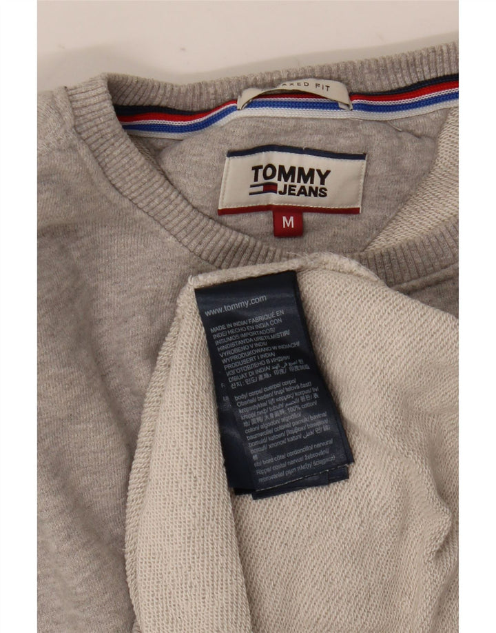 Ανδρικό φούτερ Tommy Hilfiger Relaxed Fit Jumper Μεσαίο γκρι βαμβακερό