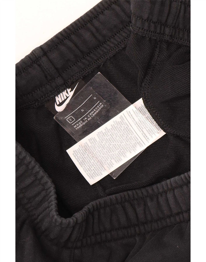 Ανδρική φόρμα Nike Παντελόνι Joggers μεγάλο μαύρο βαμβακερό