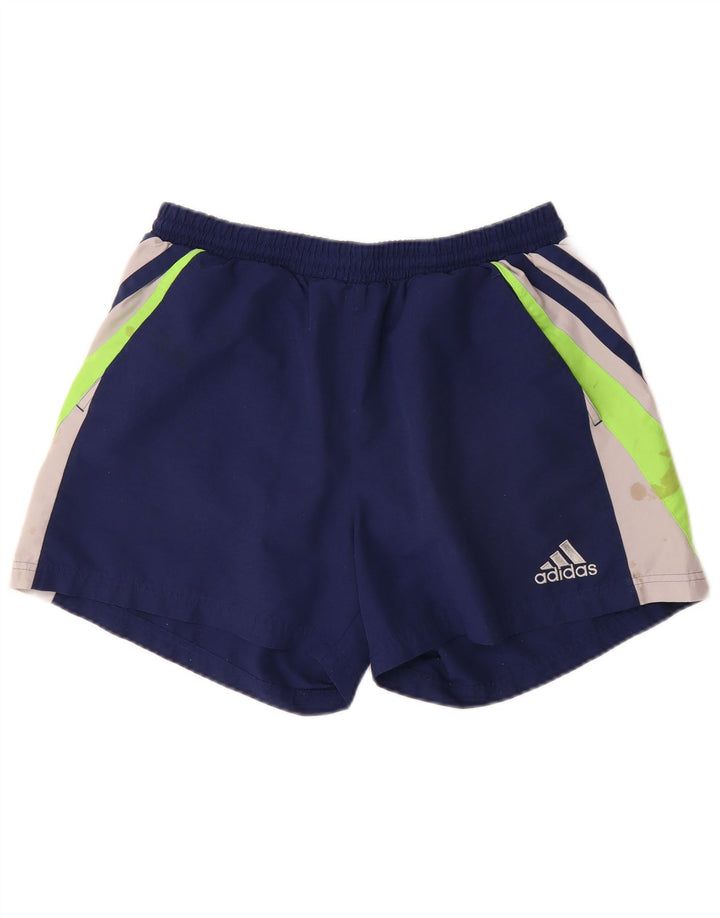 Ανδρικό αθλητικό σορτς ADIDAS μεγάλο μπλε μπλε χρώματος πολυεστέρας