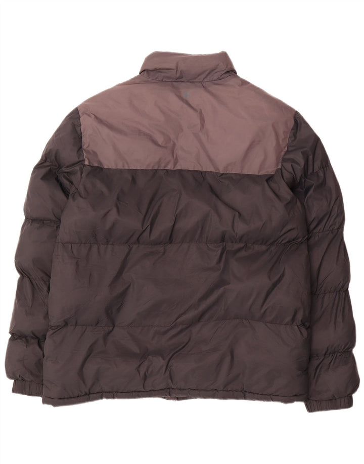 Ανδρικό μπουφάν Mountain Warehouse UK 40 Large Black Colourblock Nylon