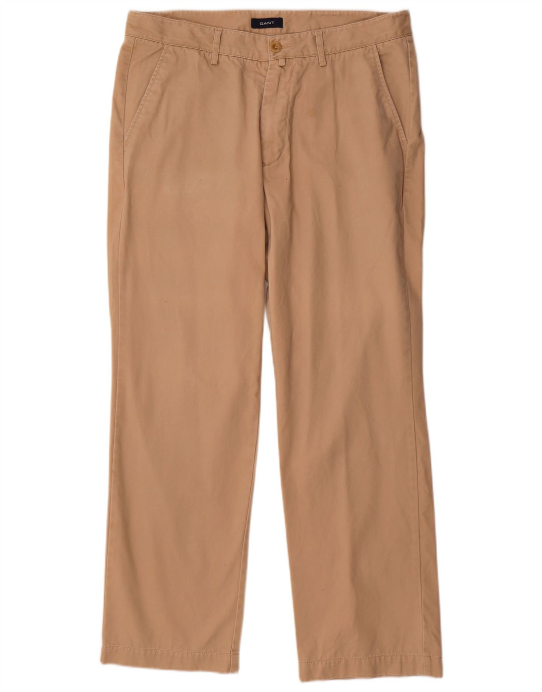 Ανδρικά GANT New Haven Regular Fit ίσια παντελόνια Chino W35 L30 Beige